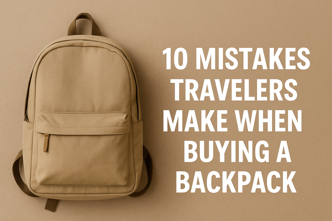 10 Mistakes Travelers Make When Buying a Backpack — And How TREKARIUS Solves Them