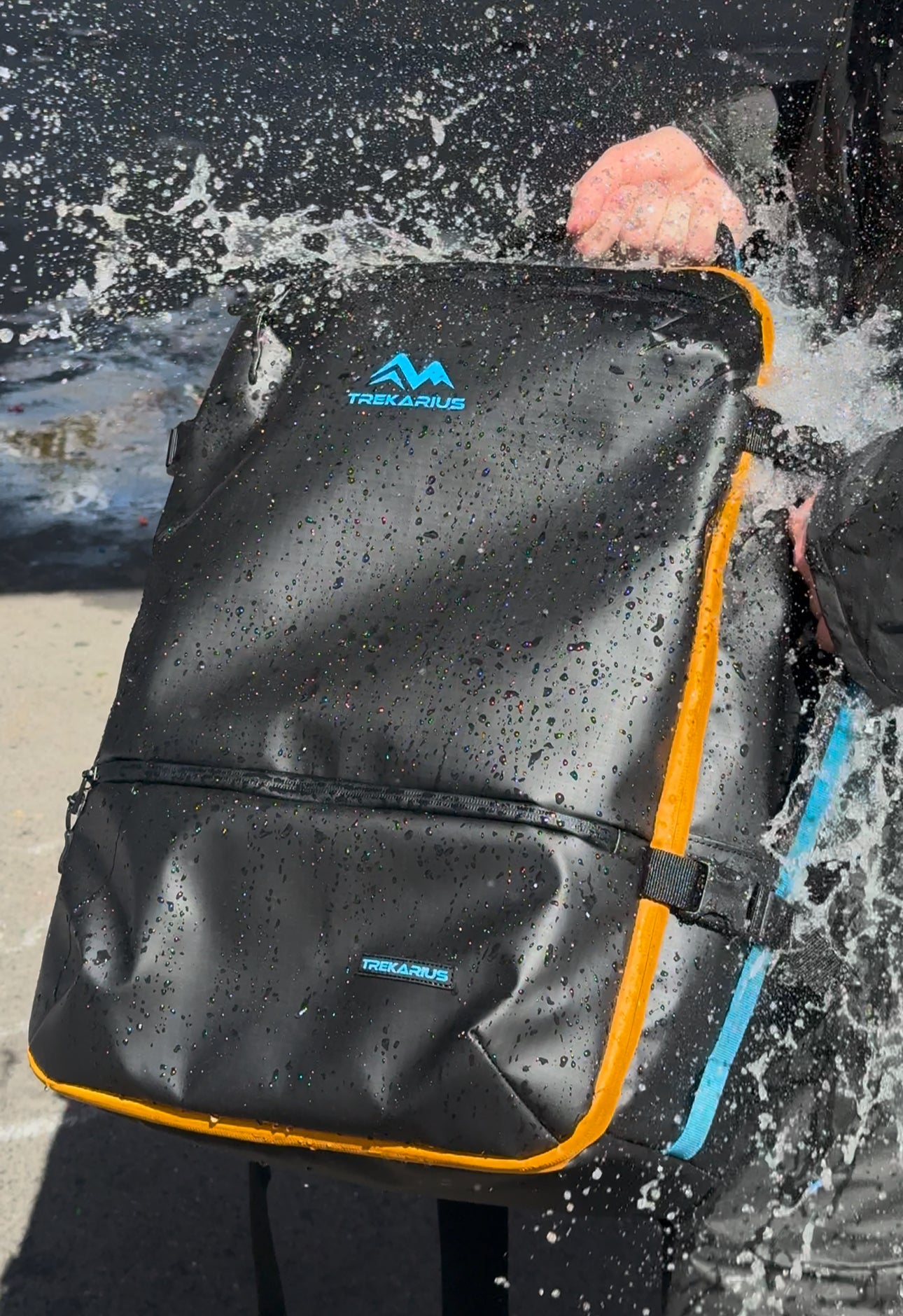 TREKARIUS 35L travel backpack used during real documentary filming